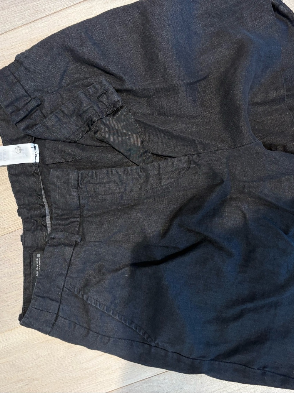 Zara linen shorts